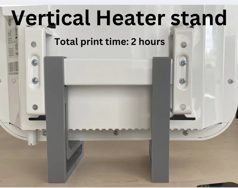 Mill Wall Heater Stand