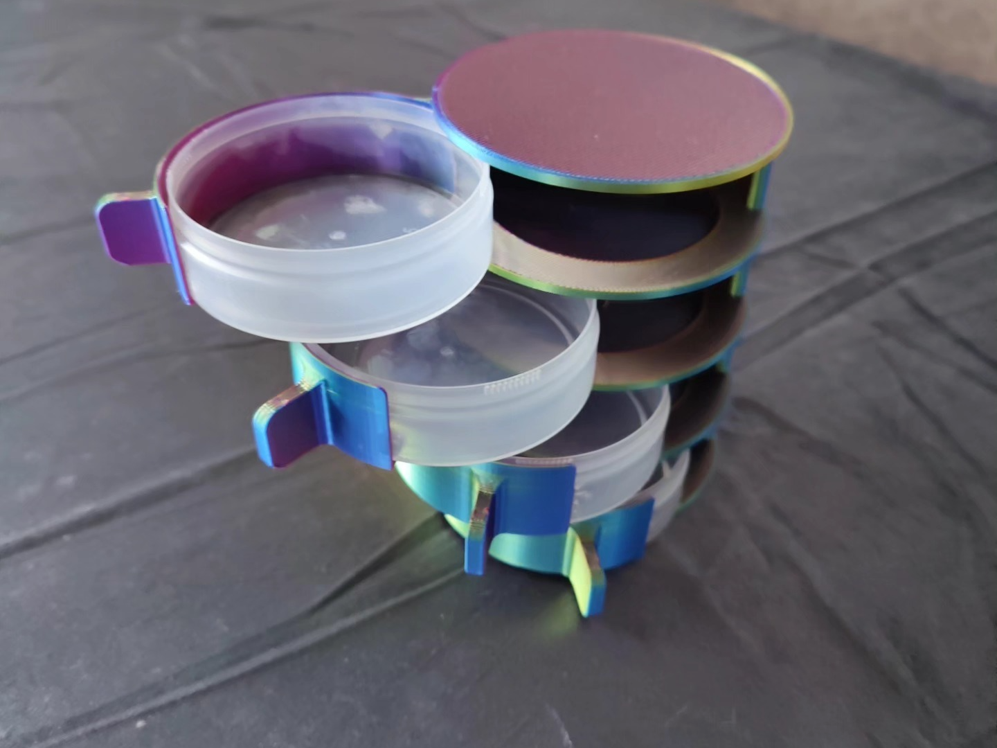 Snus Can Recycling Box / Small parts Sorter