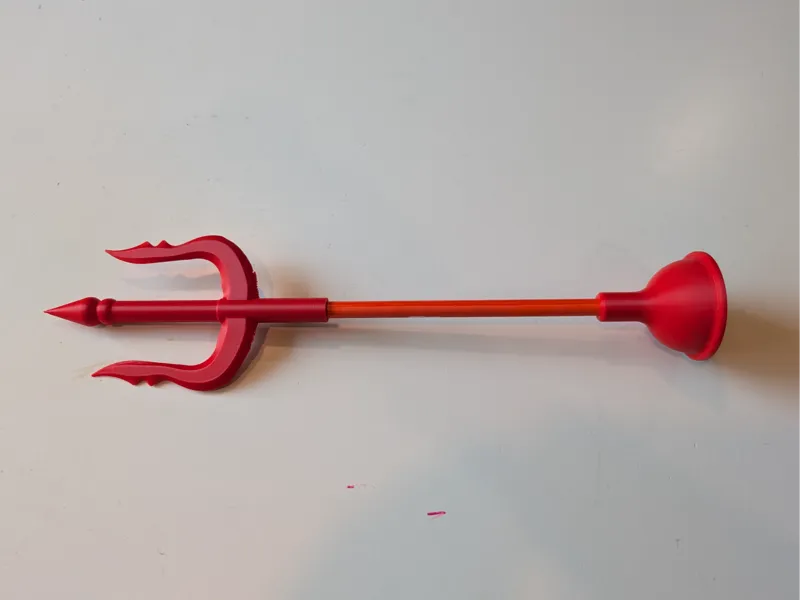Poseidon's Plunger/Trident (Pencil holder)