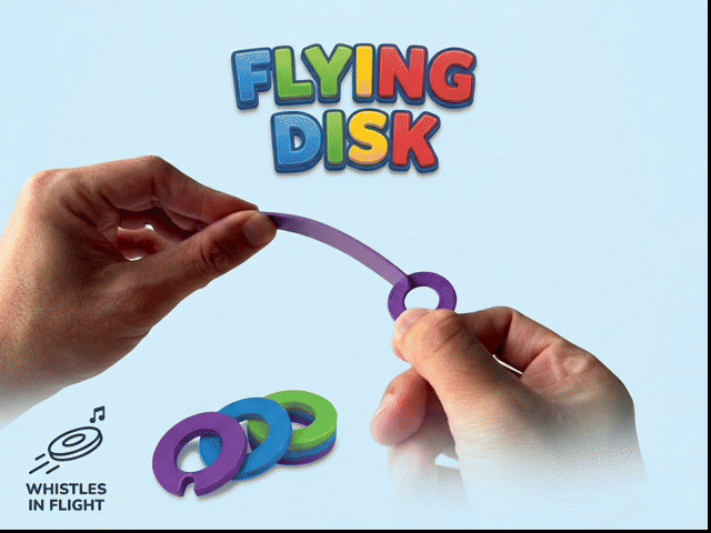 FLYING DISK – The Ultra-Fun Whistling Toy!