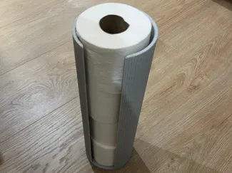 Modern Vertical Toilet Roll Holder & Storage Tower