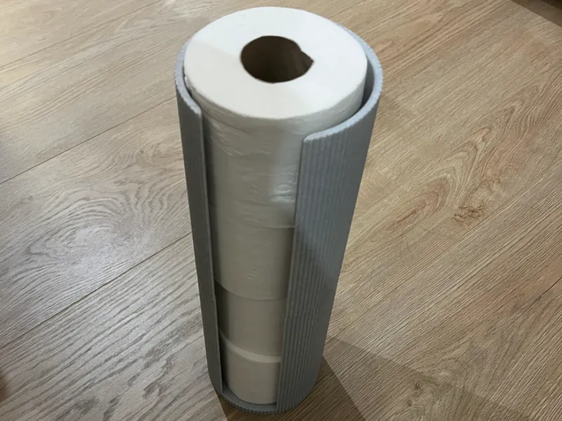 Modern Vertical Toilet Roll Holder & Storage Tower