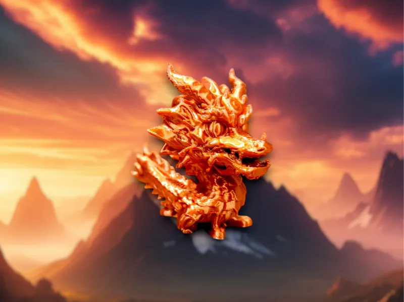 Golden Q Dragon