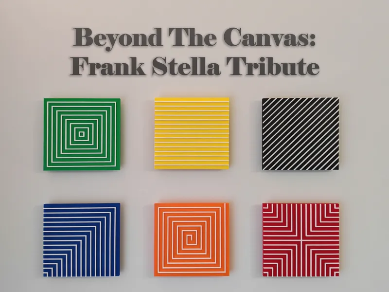 Beyond The Canvas: Frank Stella Tribute