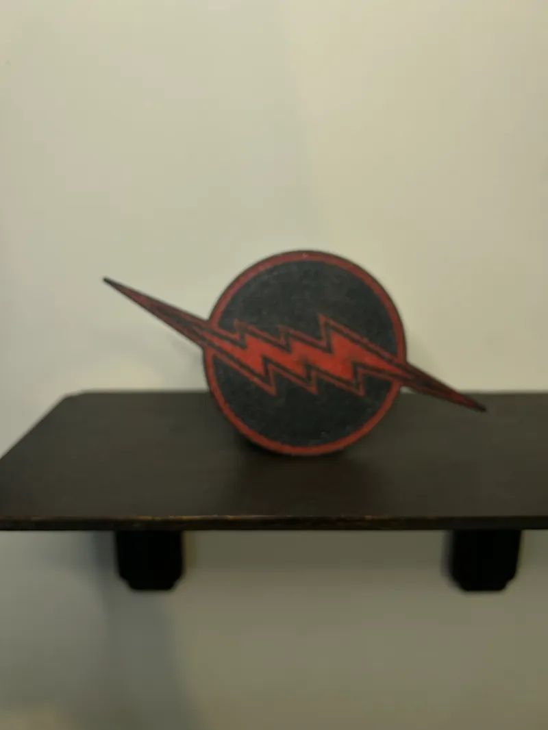 Lightning Trailer hitch cover