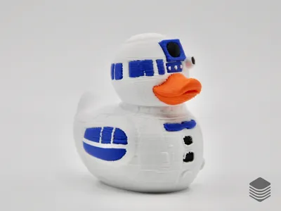 Duck Boss R2d R2D2 Duck - Free 3D Print Model - MakerWorld