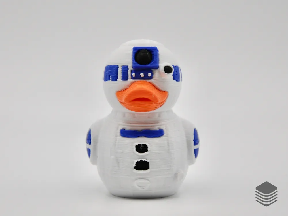 Duck Boss R2d R2D2 Duck - Free 3D Print Model - MakerWorld