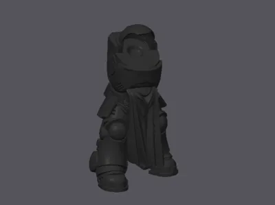 Dark Crusader Aggressor Torso – Heavy Armor 1