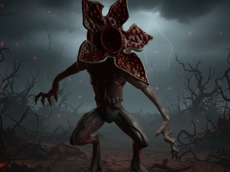 STRANGER THINGS DEMOGORGONE
