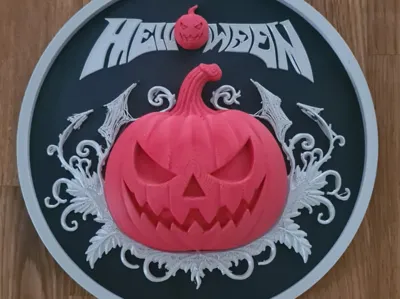 Halloween Pumpkin Wall Art 02