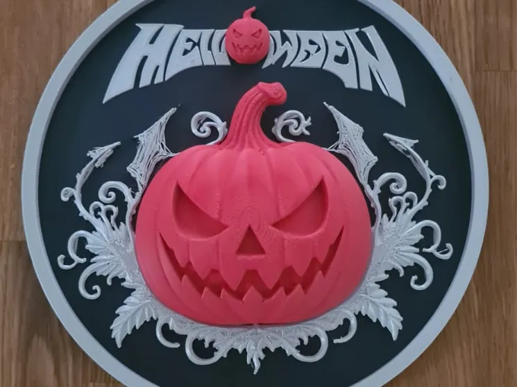 Helloween Pumpkin Wandkunst 02