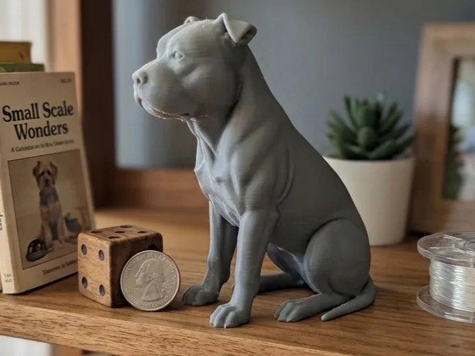 Pitbull Figurine