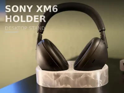 Sony WH-1000XM6 (XM6) Desktop Holder (weighted)