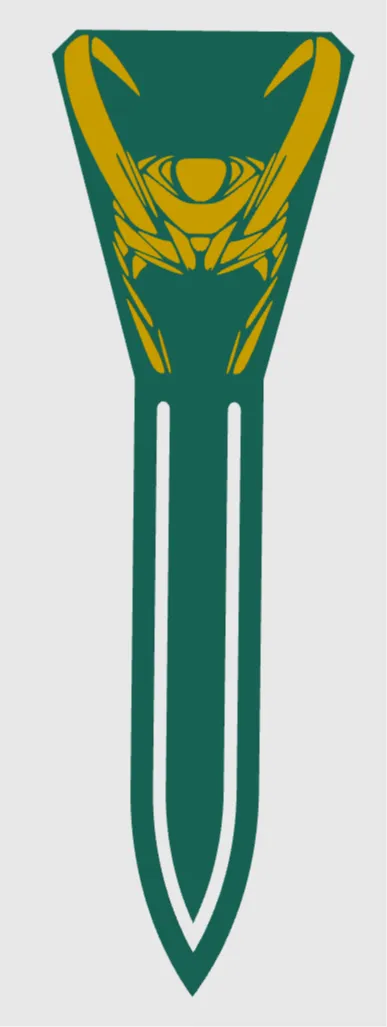 Marvel Loki Bookmark