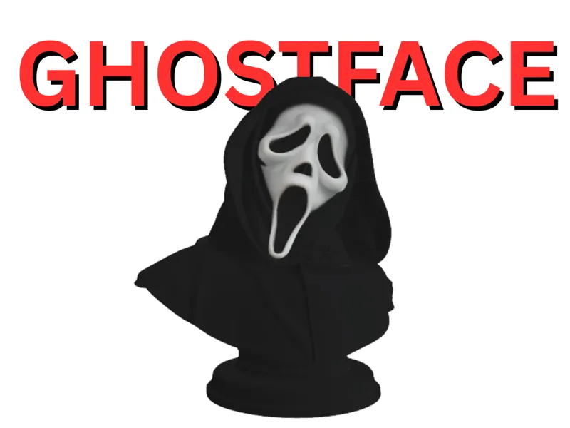 Ghostface Bust (AMS READY)