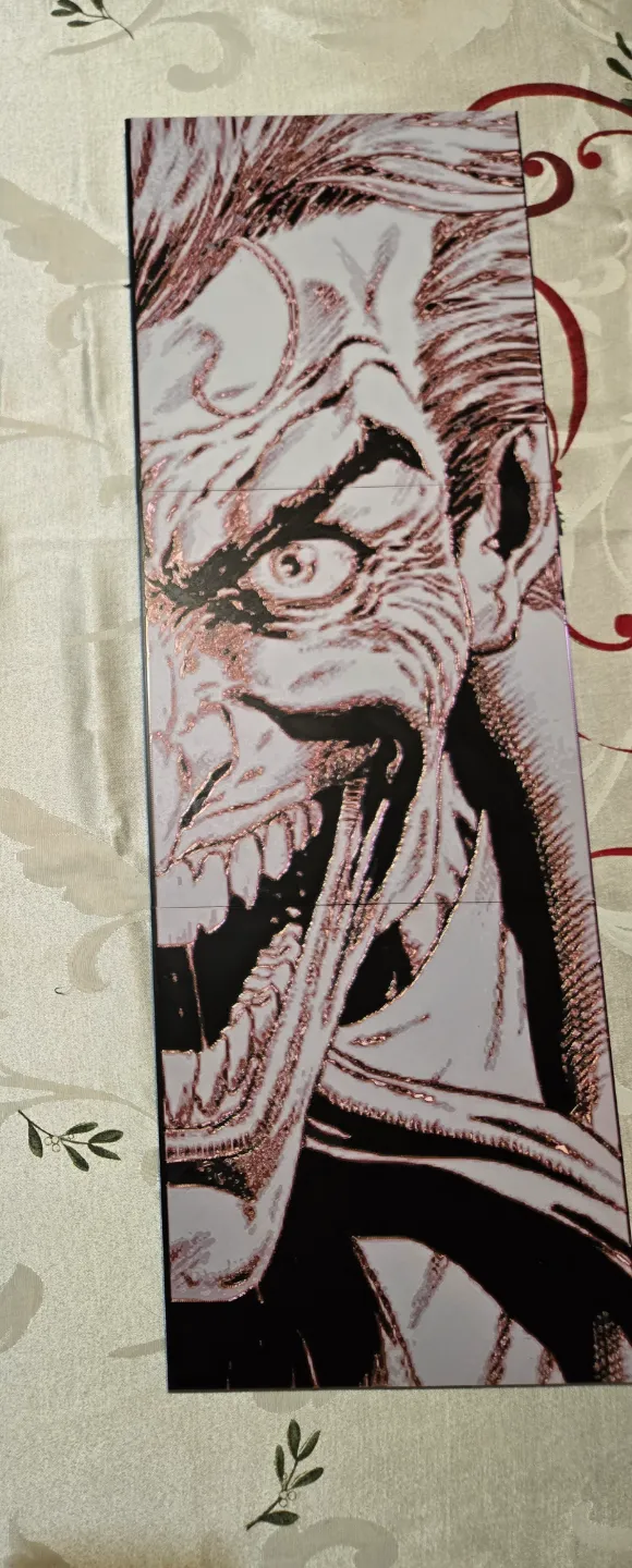 Joker Multipart Hueforge Wall Art