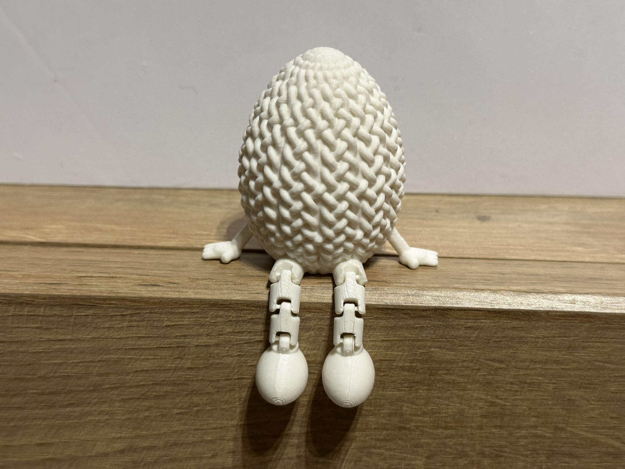 Miniatura 2 do modelo 3D Articulated  Knitted Easter Egg