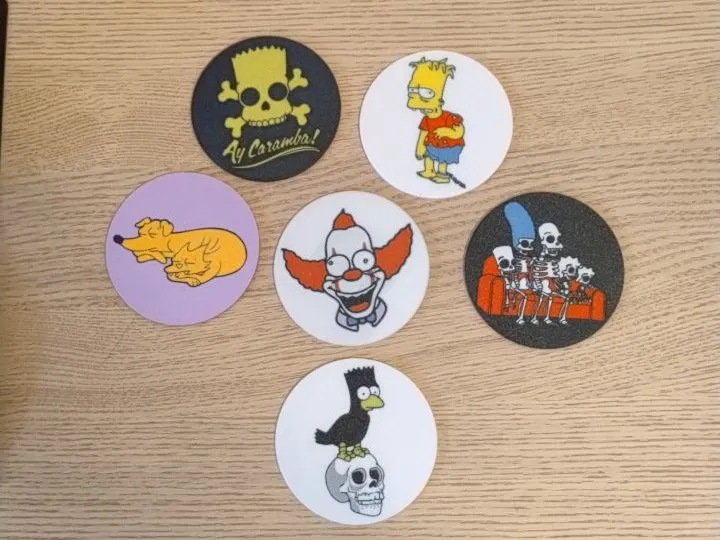 Posavasos Halloween The Simpsons