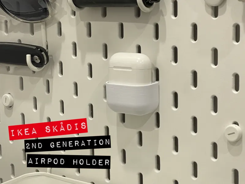 IKEA SKÅDIS Holder for 2nd Gen AirPods