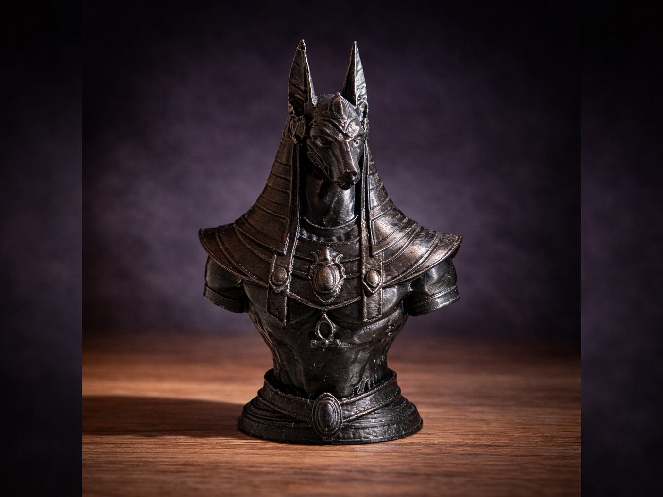 Ancient Elegance – Anubis Bust