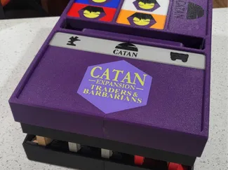 3D Catan Traders and Barbarians Case Remix