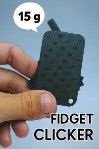Fidget Clicker antistress print-in-place — photo 2