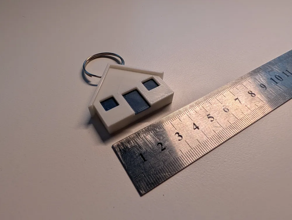 Home Keychain - no 10 - Free 3D Print Model - MakerWorld