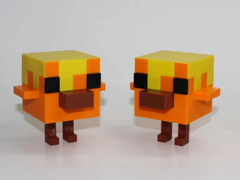 IRL MINECRAFT NEW BABY CHICK MOB