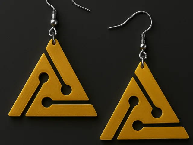 Earrings - 005 - Easy Print