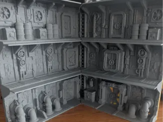 HAB Corner for Underhive Necromunda Tiles