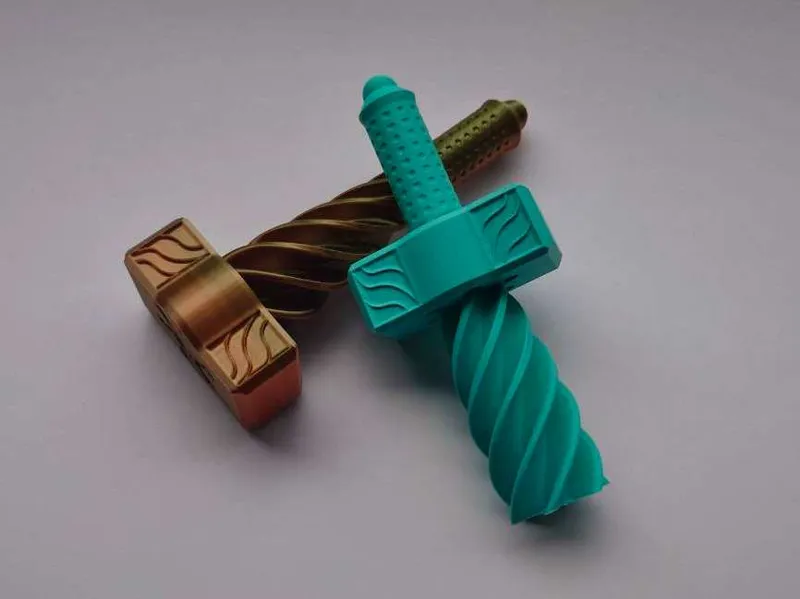 Swirly Hammer Blade
