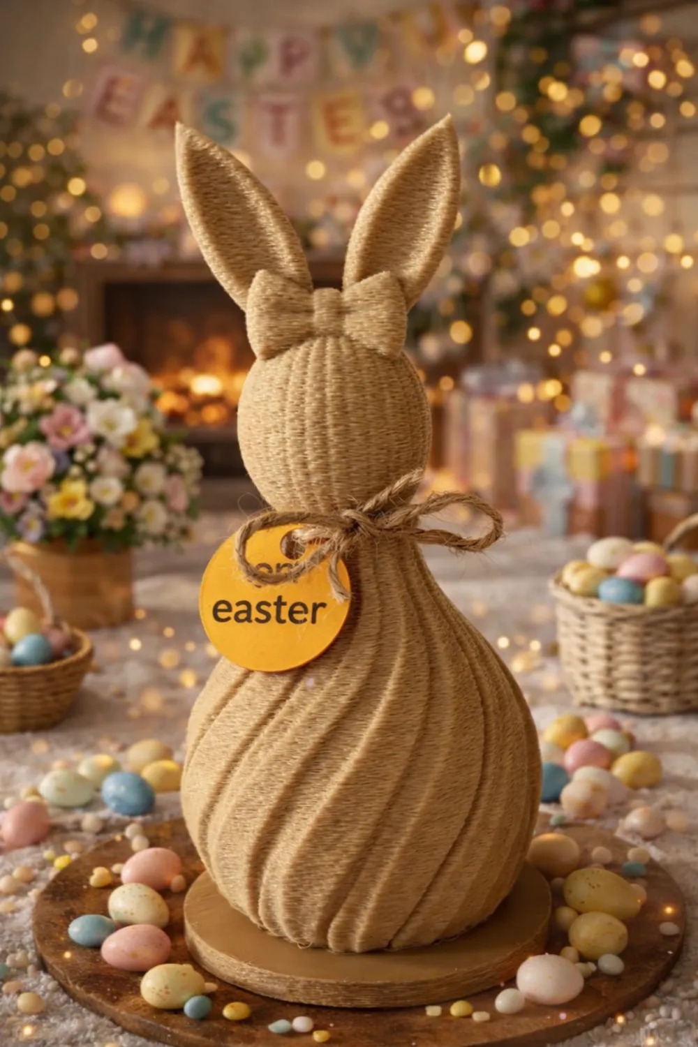 Modern Easter Bunny with Bow (+Normal Version) - Free 3D Print Model ...