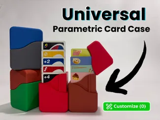Universal Parametric Card Case