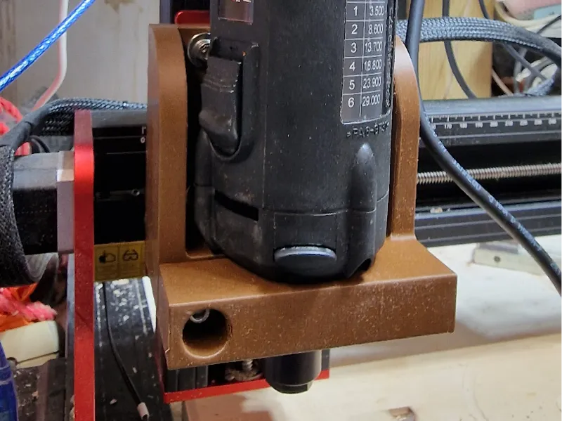 Halter für CNC Fräse TTC450Pro für AMB 1050 43mm