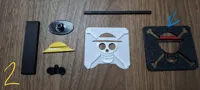 0.2mm layer, 2 walls, 15% infill part white