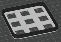 Key switch plate