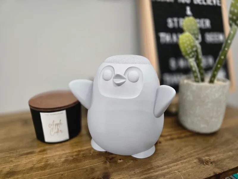 Cute Penguin Google Home Mini/Nest Mini Holder