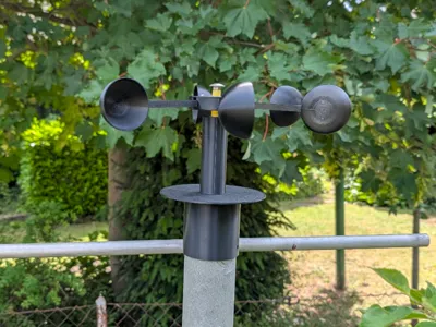 Post Cap with Wind Turbine - Post 60-90mm