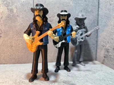 Lemmy Kilmister - Motorhead 1/4/8 Color