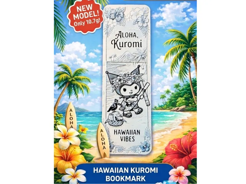 Hawaiian Kuromi Bookmark