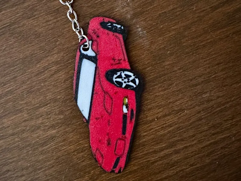 Corvette c5 Keychain
