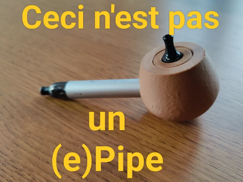 ePipe prop and stand for podmod Wenax m1 / Kiwi 