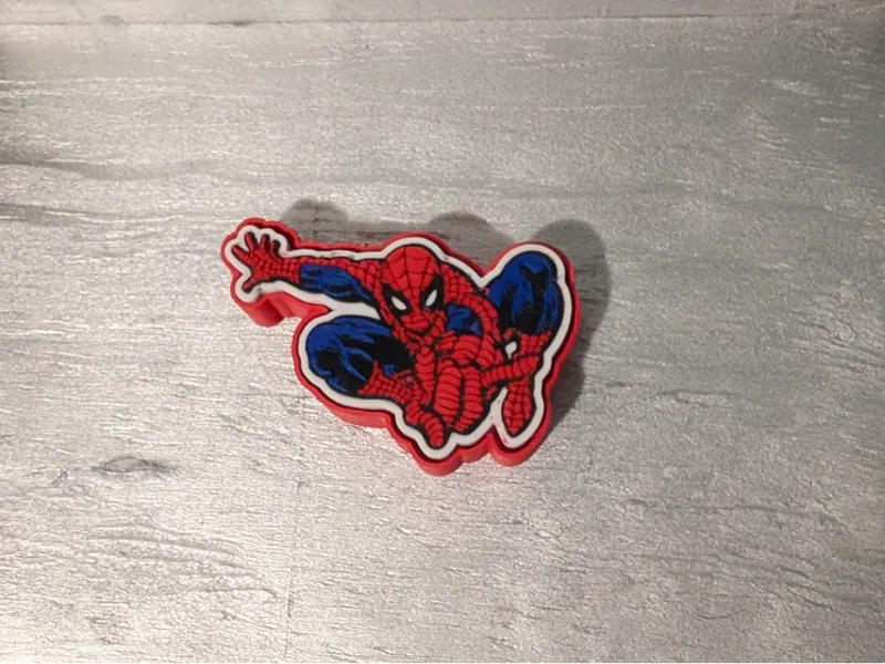 Spiderman Hero Pose Fidget Clicker