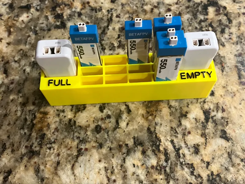 BetaFPV Battery and Charger Holder