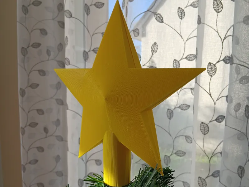 Étoile de sapin de Noël