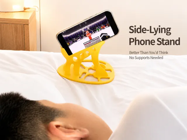 Side-Lying Phone Stand