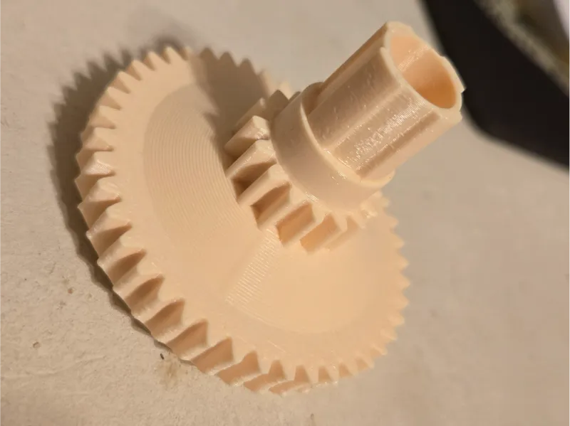 Orbit walking sprinkler gear
