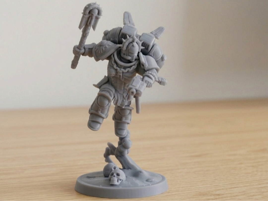 Armored Field Preacher with Jetpack