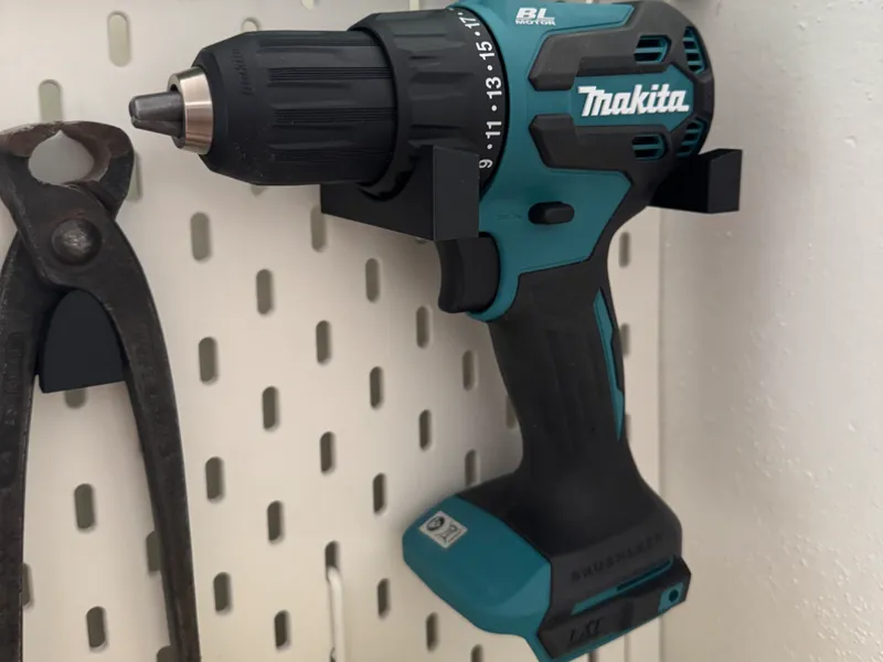 Supporto trapano Makita per Ikea Skadis