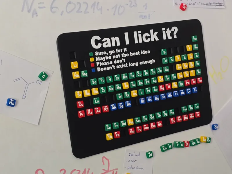 Can I lick it? - Magnetic Elements
